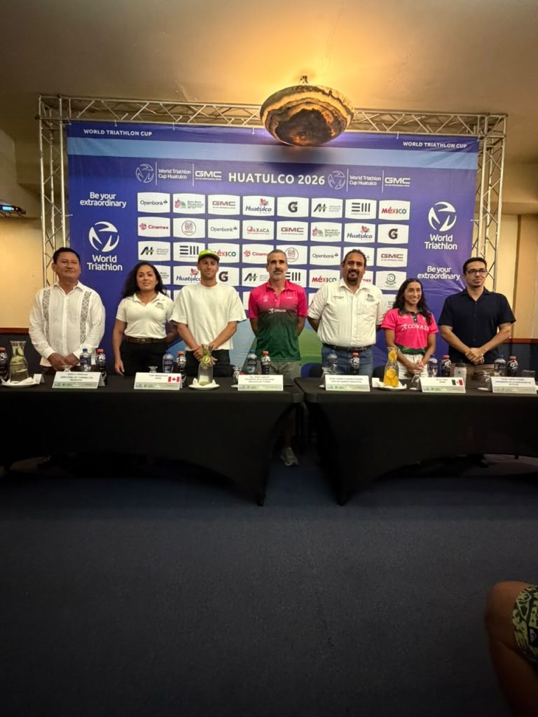 TRIATLÓN MÉXICO - 5ta fecha del Serial Premium - 18° Copa Mundial y Triatlón Huatulco 2026 - Conferencia de Prensa