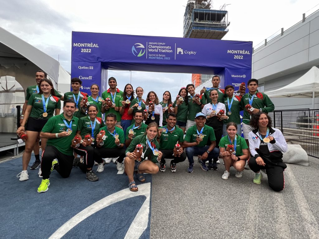 475 triatletas mexicanos clasificados para el Campeonato Mundial de Triatlón Pontevedra 2026