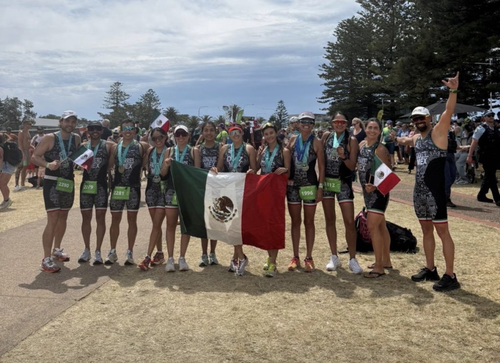 523 triatletas mexicanos clasificados para el Campeonato Mundial de Triatlón Pontevedra 2026