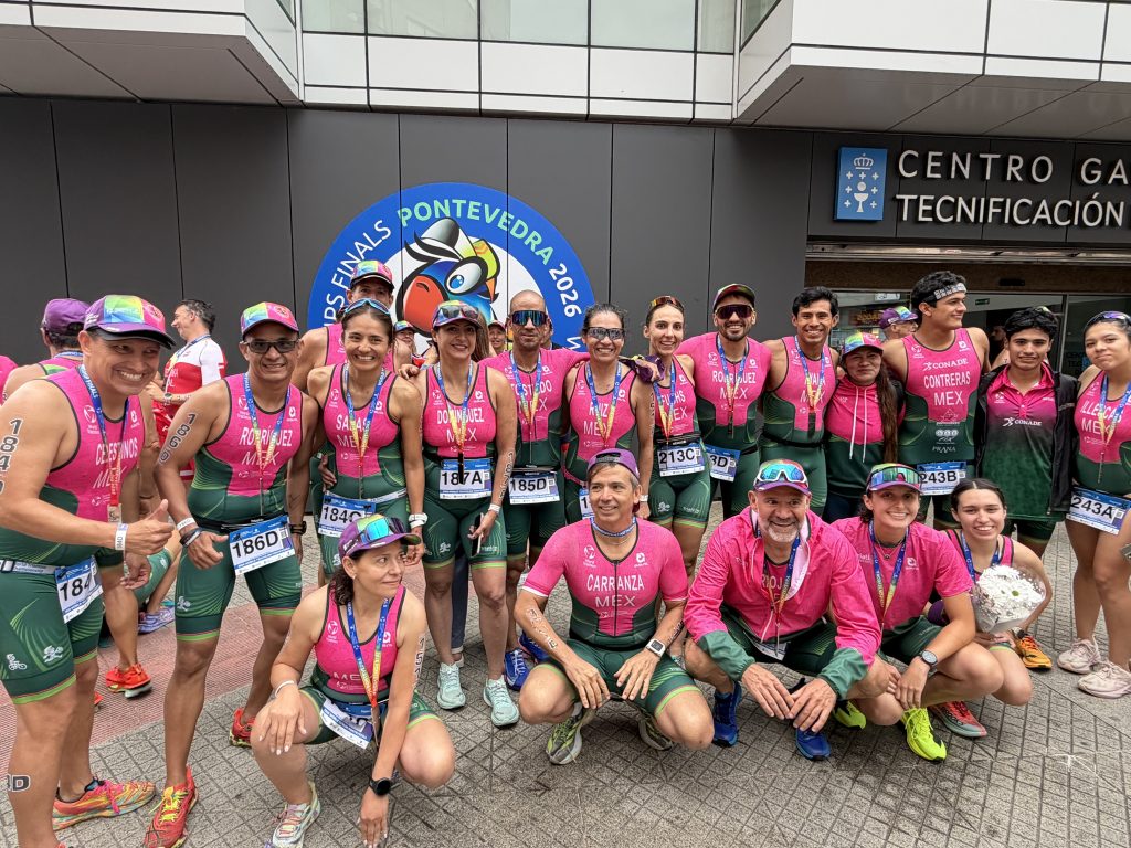 165 triatletas mexicanos han clasificado para el Campeonato Mundial de Triatlón Hamburgo, Alemania 2027