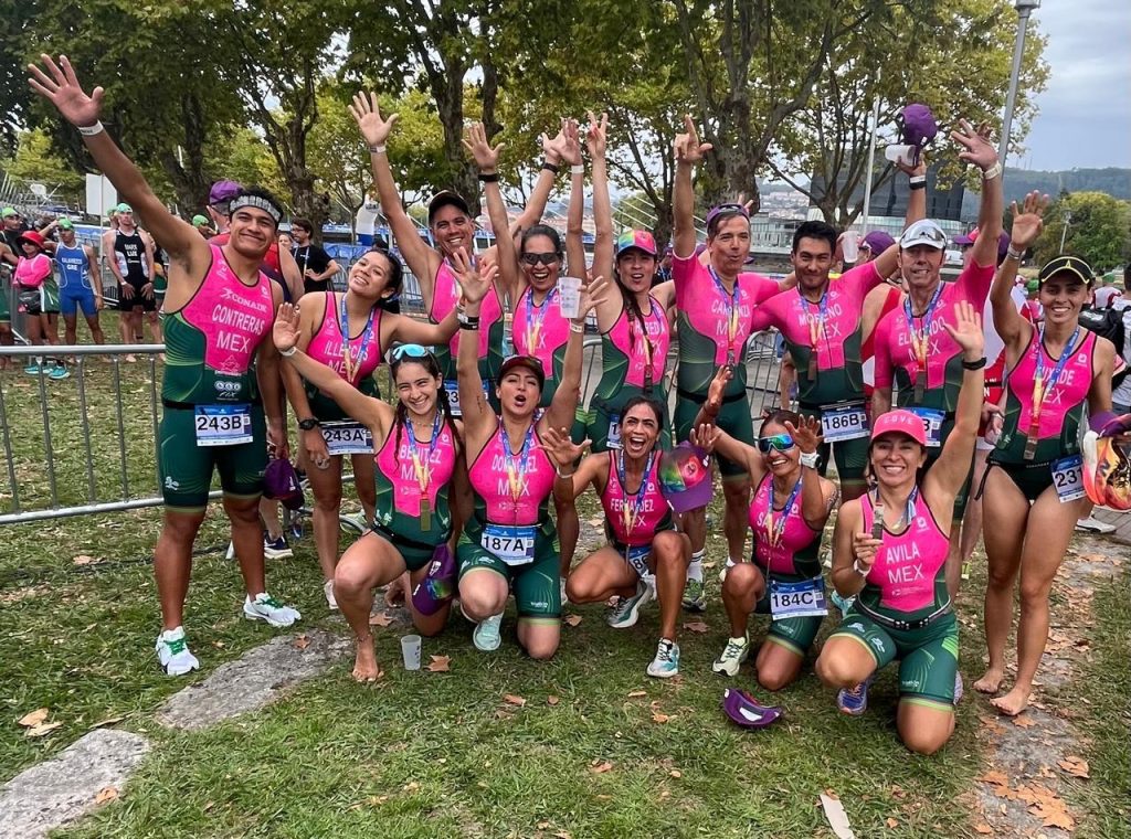 220 triatletas mexicanos han clasificado para el Campeonato Mundial de Triatlón Hamburgo, Alemania 2027